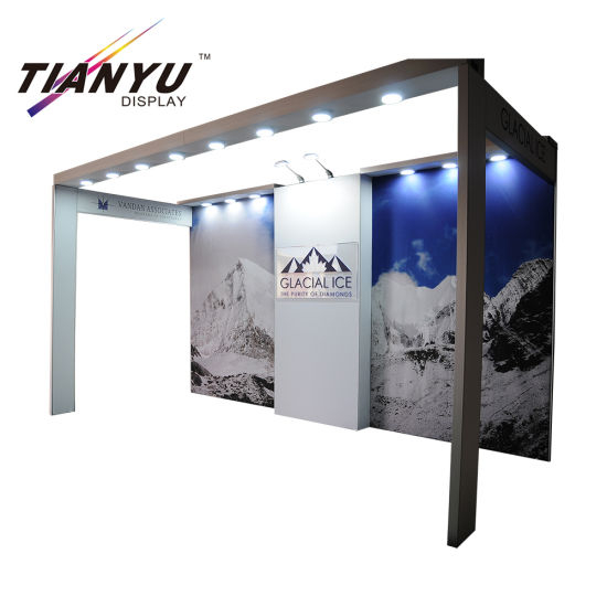  Backdrop Stand Custom Trade Show Booth Display Design 10X20 for Exhibition Booth
