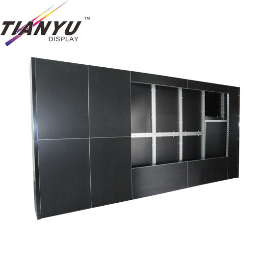 Foldable Aluminum Fabric Exhibition Display System TV Stand 10X20 Trade Show Booth china