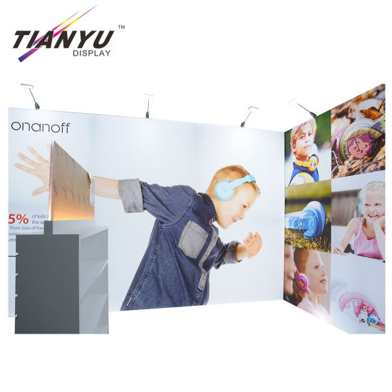 Booth Stand for Wedding Stage Backdrop or Trade Show Equipment, Trade Show Exhibition Booth