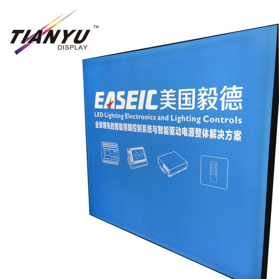 Frameless Indoor/Outdoor Advertising LED Fabric Textile Light Box Sign