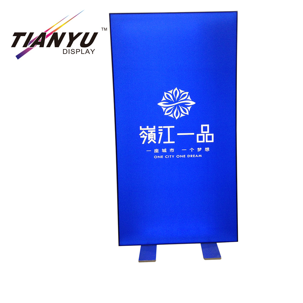 Customize Frameless Indoor/Outdoor Advertising LED Fabric Textile Light Box Sign