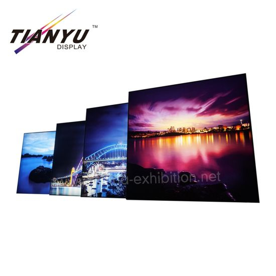 Exhibition Trade Show Signage Aluminum Frameless Seg Photography Light Box LED Display