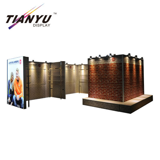  New Super 15X 20 Exhibition fair booth design clothes Trade Show expo booth