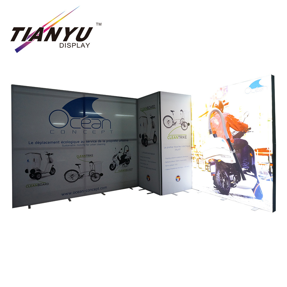 Wholesale Fabric Advertising Collapsible Frame Electric Bike Exhibition