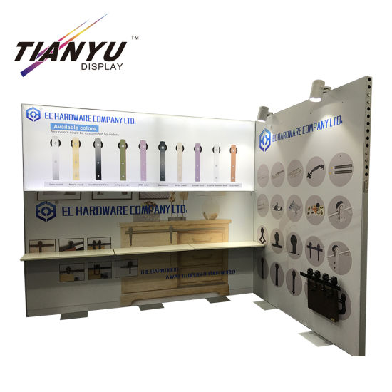 10′x20′ indoor display booth exhibition system used trade show booth