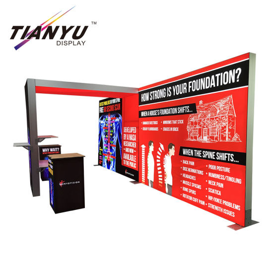 Custom Size Creative Ideas for Exhibition Stalls Cheap Stand Booth Design