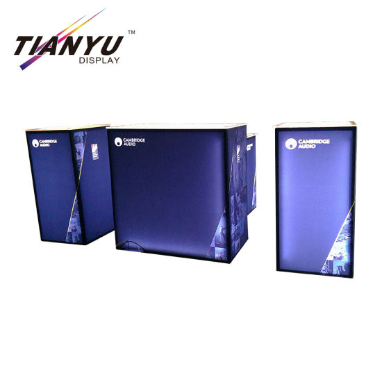 Custom Tension Fabric Modular Portable Aluminum Exhibition Trade Show Booth