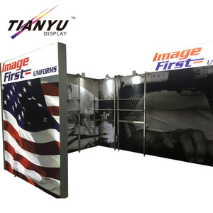 High Quality quick installation aluminum 3x6m 10x20ft Trade Show clothing exhibition stand