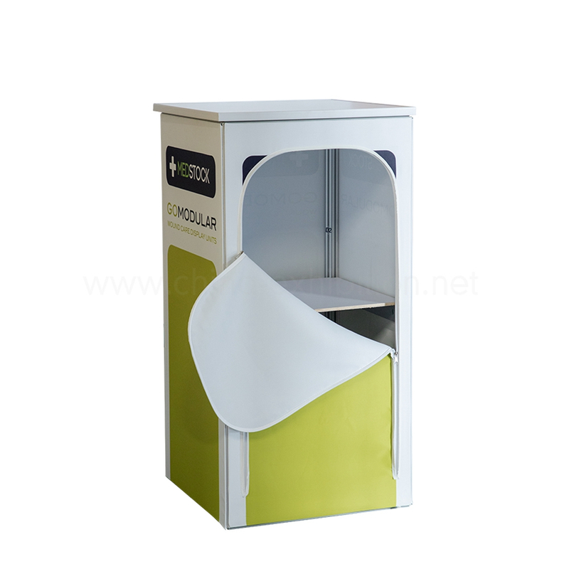 offer free 3D booth design new style fashion future trend 3x6 modular advertising display exhibition booth stand