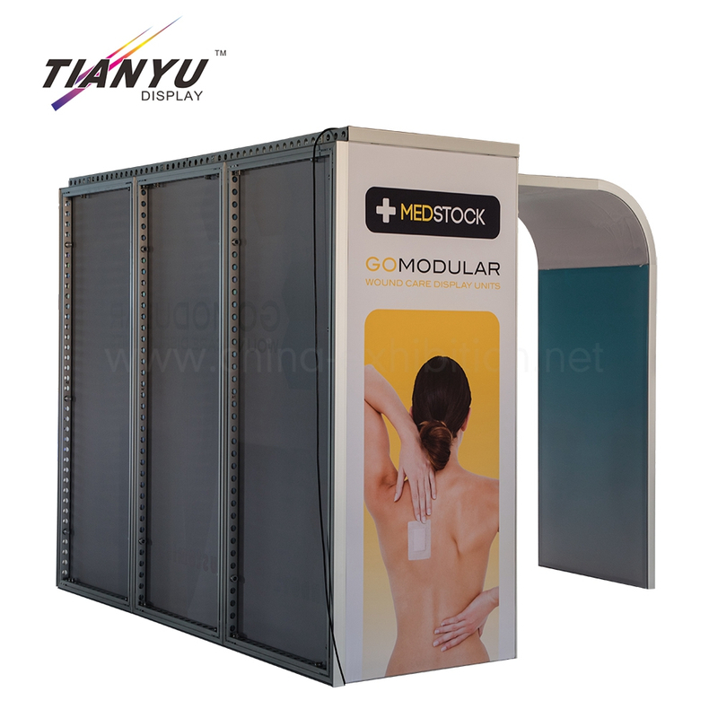 Best selling products aluminum display indoor standard quick show modular exhibition booth
