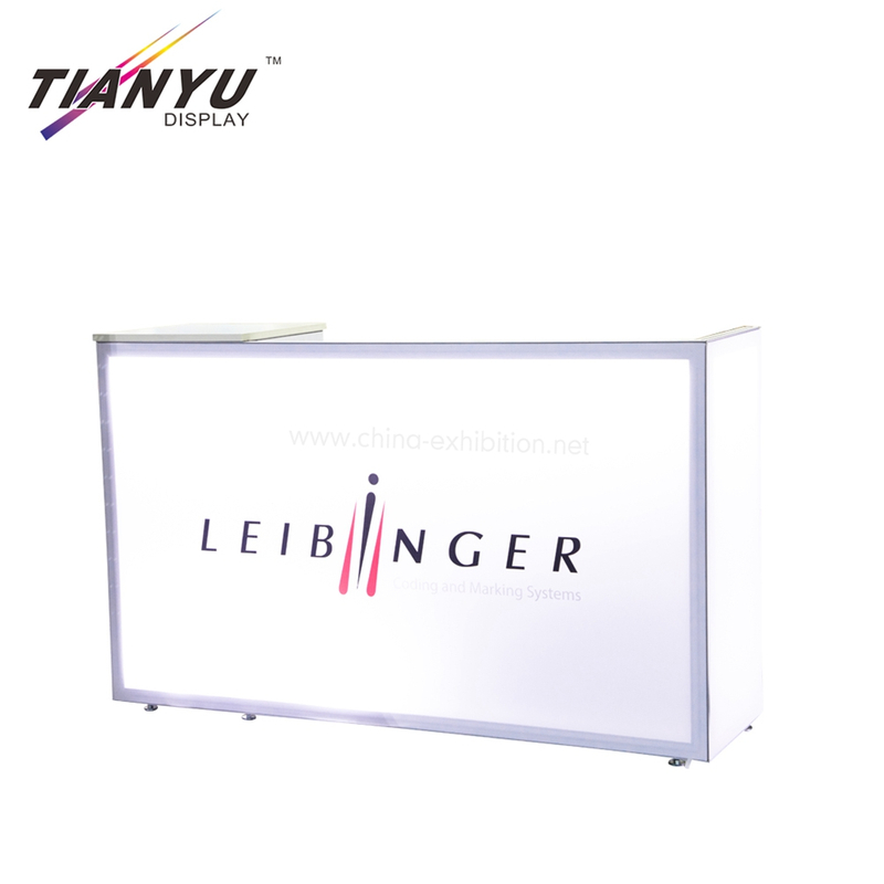 Reusable Easy assembled 3x6 Display Booth for china exhibition booth design