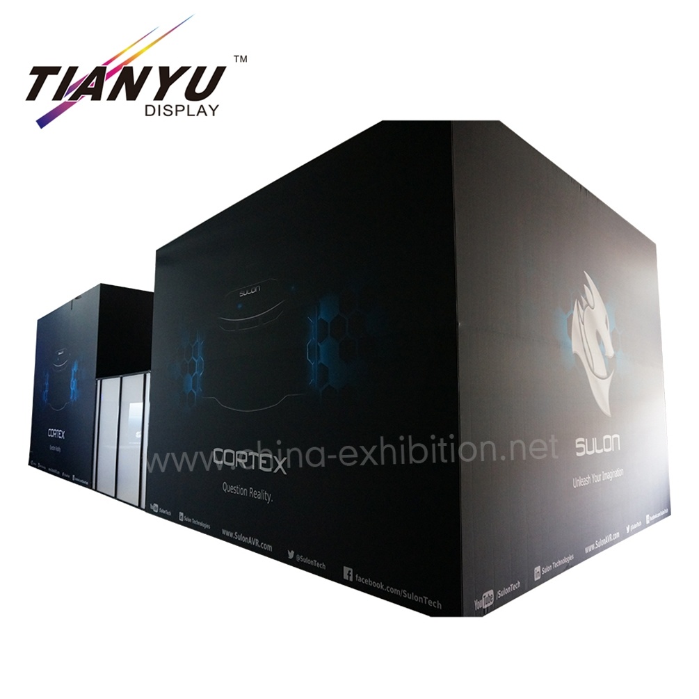 Tian Yu Offer Portable Sqf Aluminum Double Deck Trade Show Exhibition Booth
