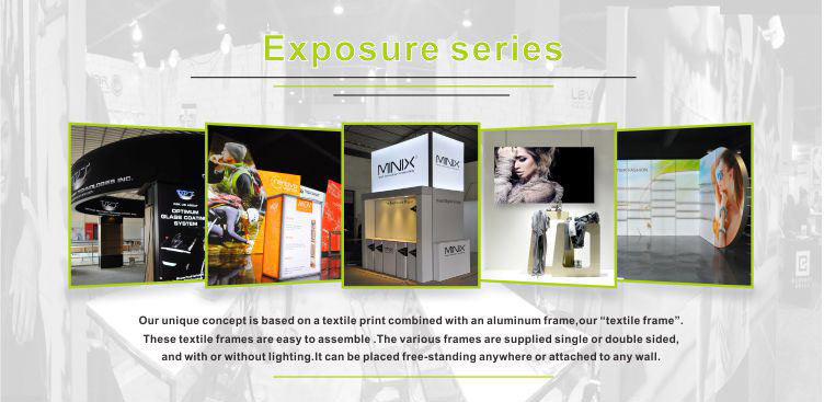 Green and Environmentally Reusable Aluminum Lighting Box 6X6 Exhibition Booth