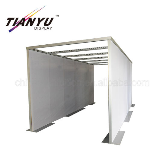 M Series System Customized Any Different Shape Modular Exhibit Booths in Aluminum