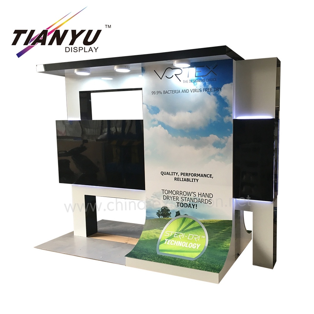 Modern Exhibition Display Booth Design for Trade Show