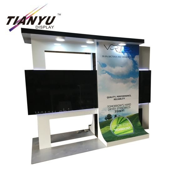 Modern Exhibition Display Booth Design for Trade Show