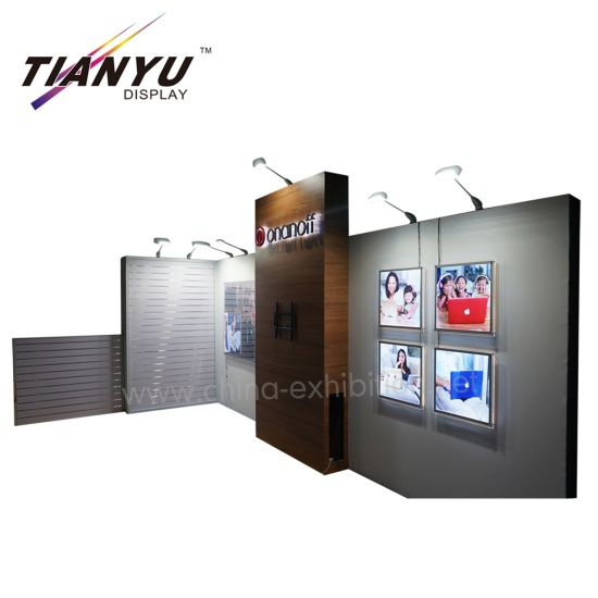 3m X 6m Shell Scheme Exhibition Stand with TV Screen Stand Exhibition