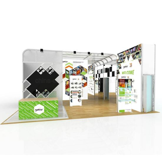 Aluminum Modular Display Stand Exhibition Modular for Custom Trade Fair Stand Designer