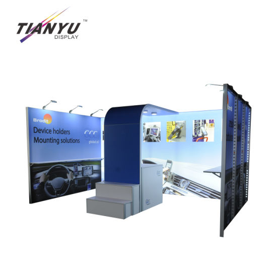  Easy Building Reusable Exhibition Booth Stand Trade Show Design Displays