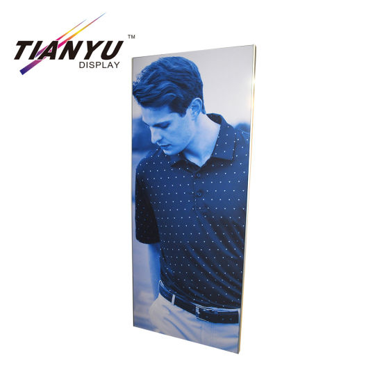 Visual Impact Tension Fabric Backlit Exhibition Booth Design