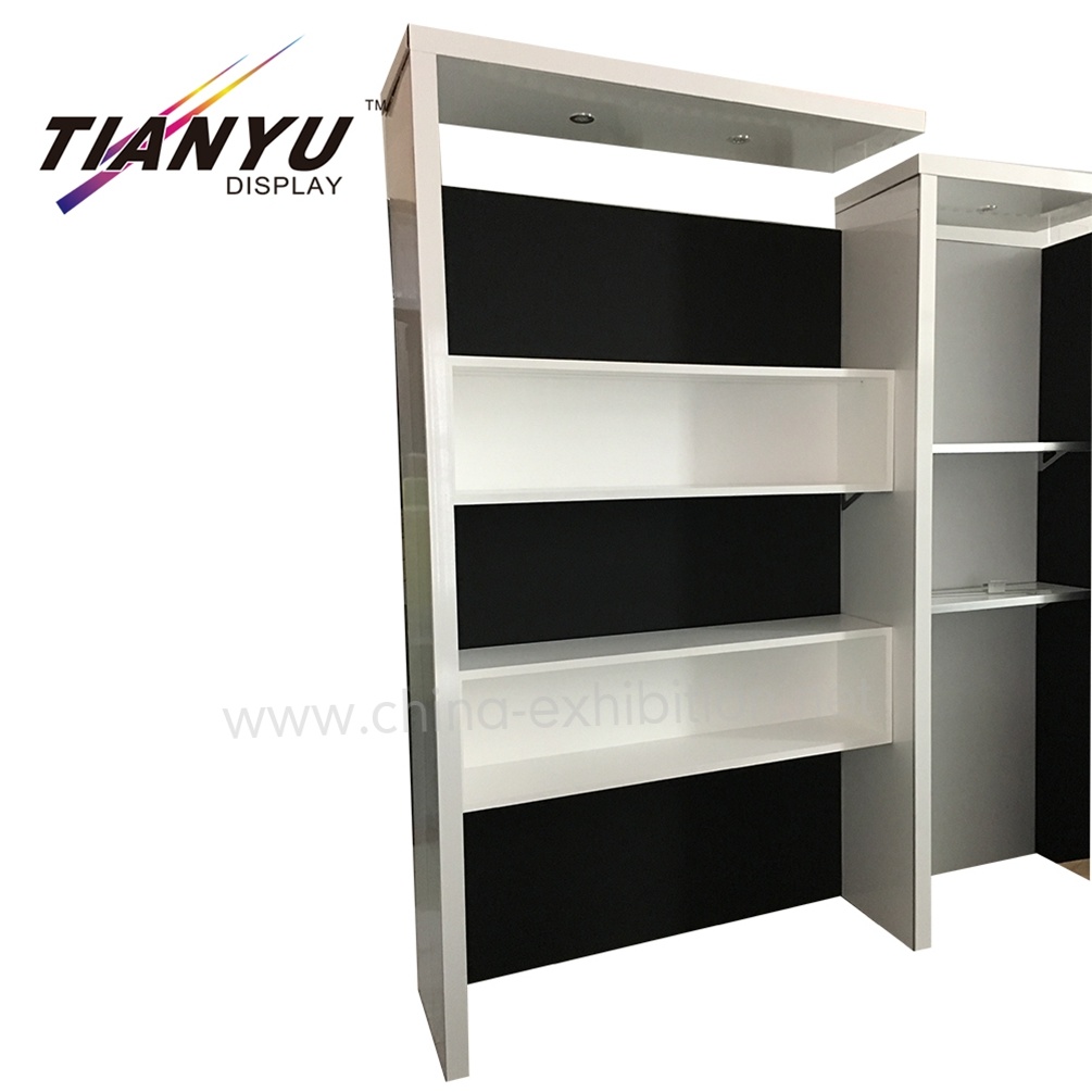 Tian Yu Offer Exhibition Booth Backdrop Stand with Display Shelf for Las Vegas Kitchen Show