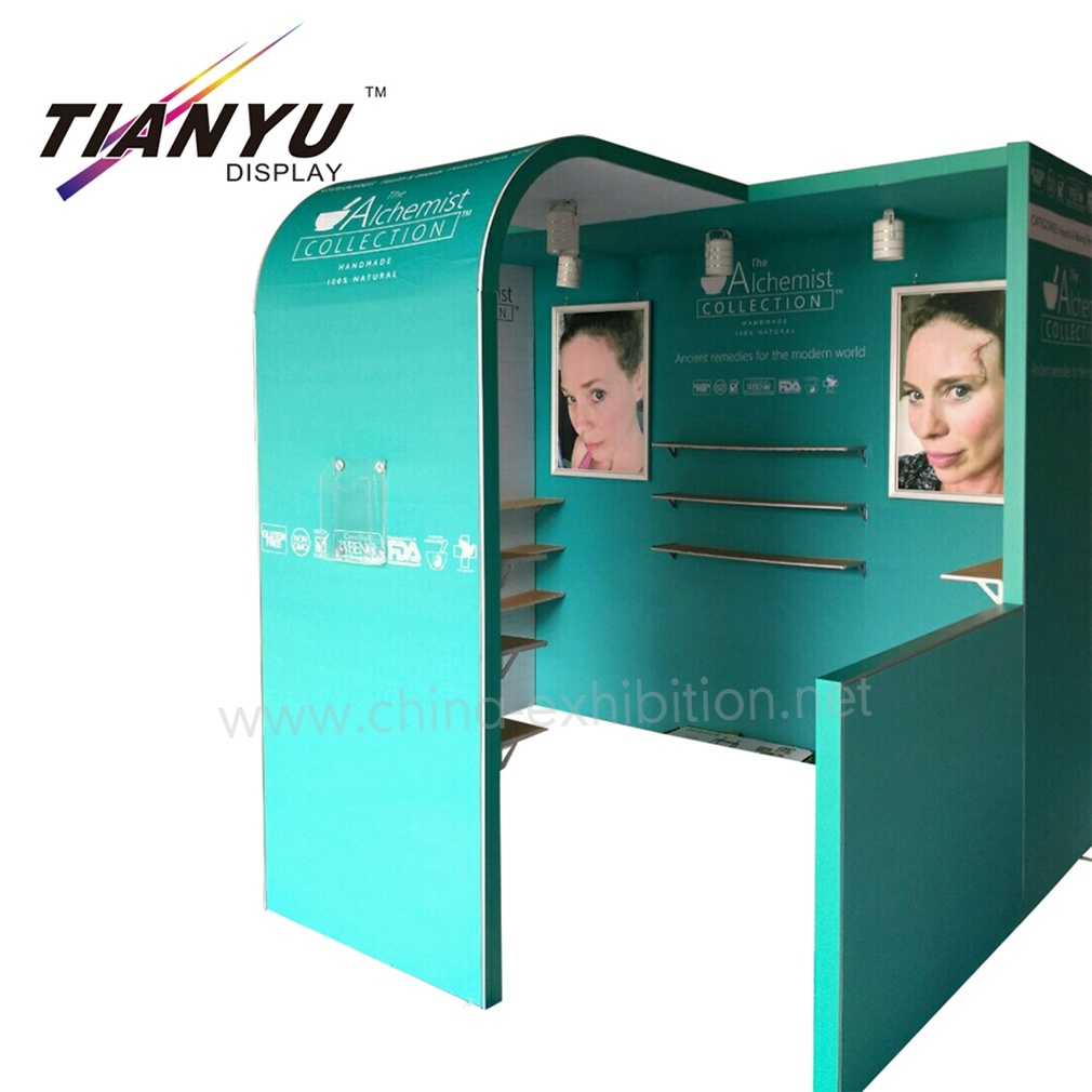 3X3 Standard Custom Display Stand for Portable Backdrop Exhibition