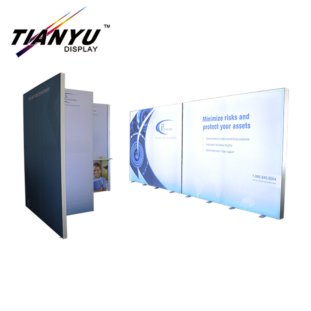 Easy Assembly Modular Lightweight Tradeshow Backdrop Stand for Exhibition