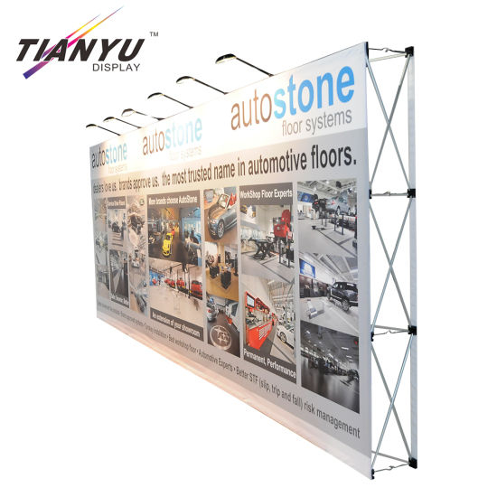 Custom Printing Pop up a Frame Sign Exhibition Banner Vertical Advertising Folding Pop up Banner