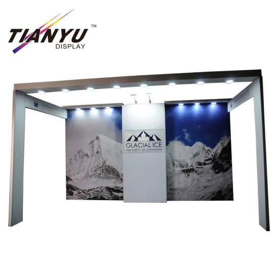  Backdrop Stand Custom Trade Show Booth Display Design 10X20 for Exhibition Booth