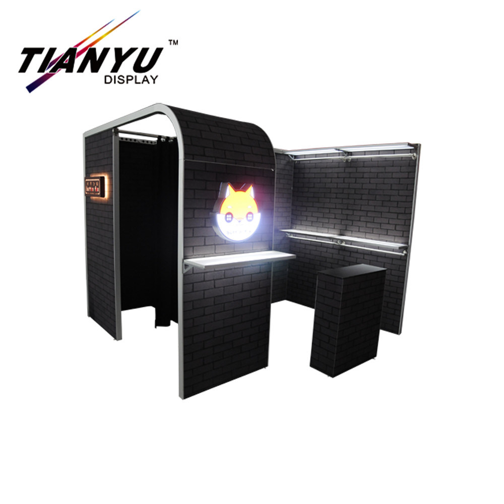 Custom Printed LED Backlit Trade Show Booth for Sale