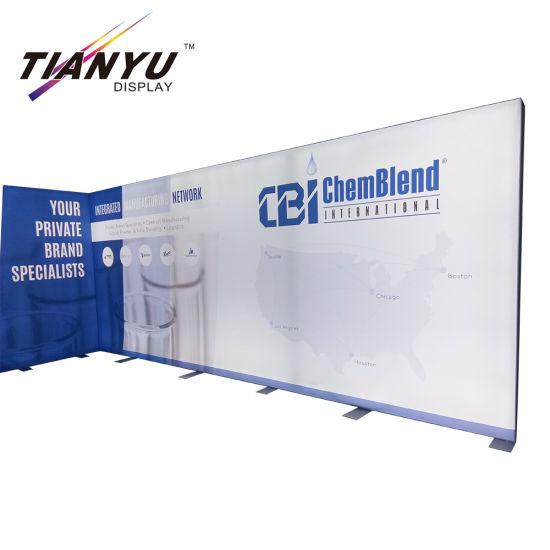 Hot Sale Portable Aluminum Fair Stand High Quality Double Deck Exhibition Booth