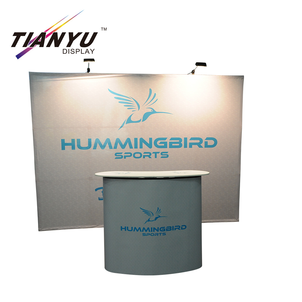 10FT Backdrop Banner Stand Pop up Exhibition Display