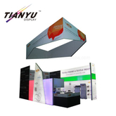 Portable Aluminum Quick Set-up Modular Custom Bright Exhibition Booth 6X6 Design