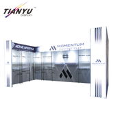 High quality aluminum display backdrop booth for 3mx6m