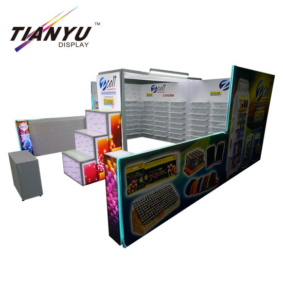 Custom Aluminum Extrusion Fabric Exhibition Booth