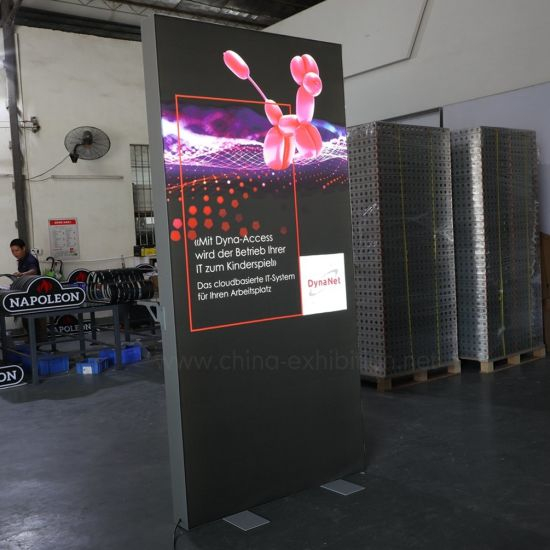 Aluminium Textile Profiles Only backlit fabric lightbox Tradeshow Booth