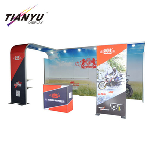 Portable 3m x 6m Shell Scheme Exhibition Stand Exhibition Trade Show Display Booth