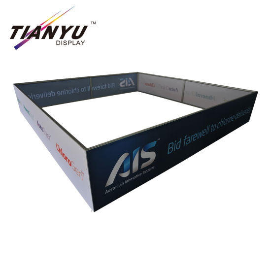 Quick Installation Aluminum Fabric Standard Exhibition Display System Tradeshow Booth 10X10