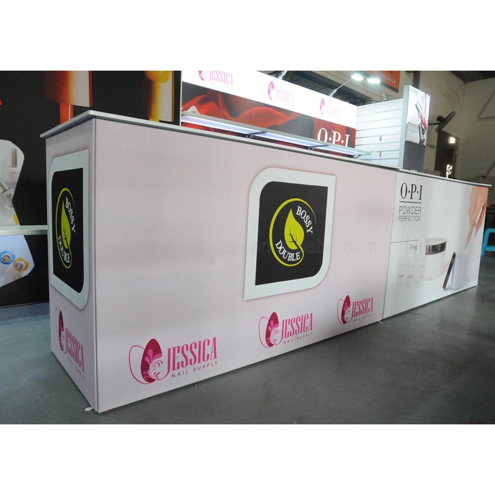 Portable Aluminum Sales Promotion Counter/Promotion Counter Booth