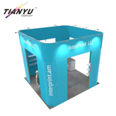 10X10 Custom Metal Display Stand with Graphic Designing