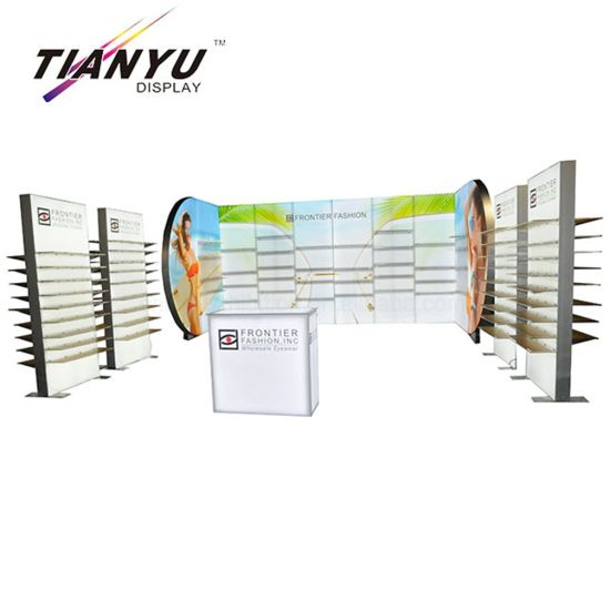 Modular LED Light Box Seg Trade Show Booth design /Exhibition Booth for Sunglasses