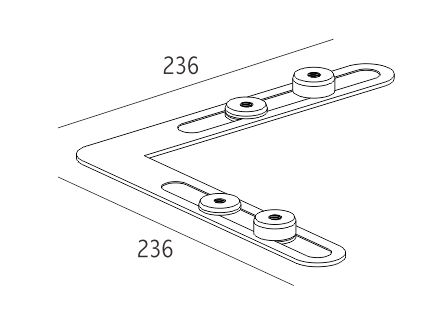 0-180 flexible connector