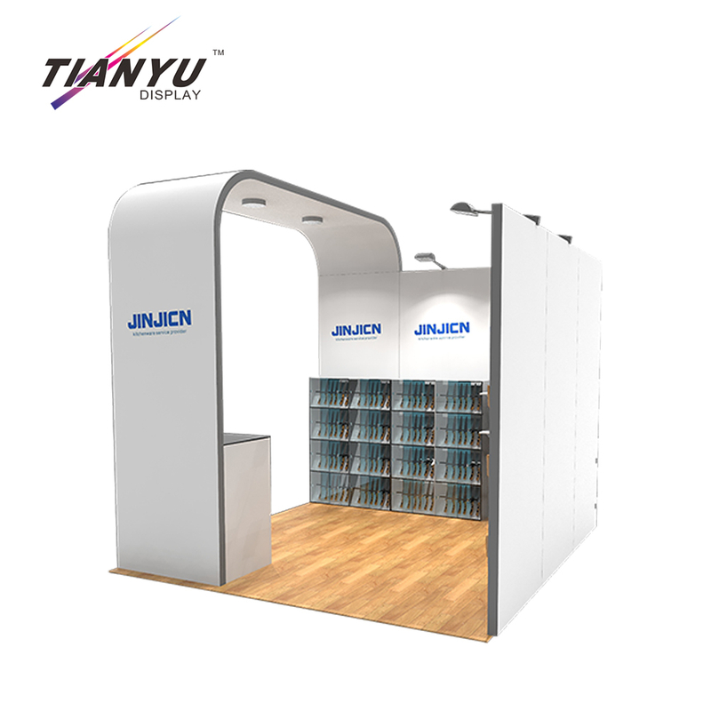 10ft Reusable cheap small tradeshow exhibition for booth display