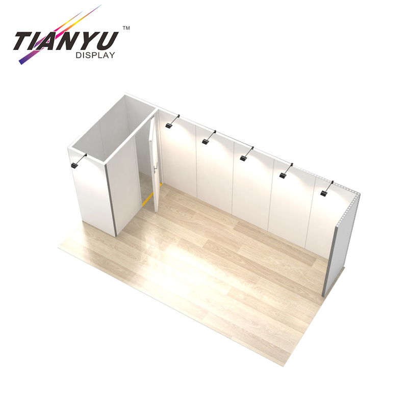 Guangdong Hot Sale 10 X 20FT Fabric Trade show booth Trade Show Booth Exhibit Display for Expo