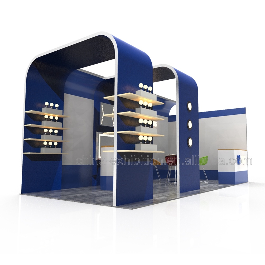 Modular Custom Exhibition Booth Display Design Expo System Portable