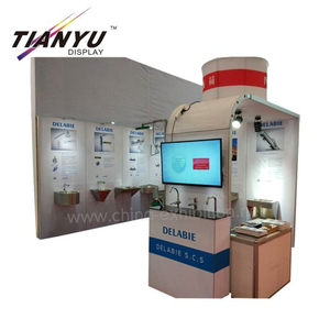 Customized 3X3 Stand for Sales Hardware Hand-Washing Basin Aluminum Modular Display Booth