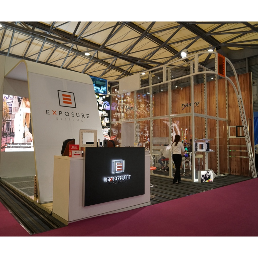 Easy Building Reusable Exhibition Booth Stand Trade Show Design Displays