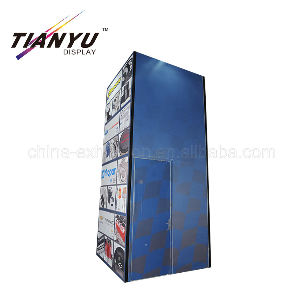 M Series System Customized Any Different Shape Modular Exhibit Booths in Aluminum