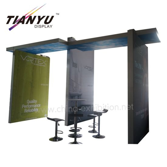 Custom & Design Modular Portable LED Lighting Exhibition Booth System