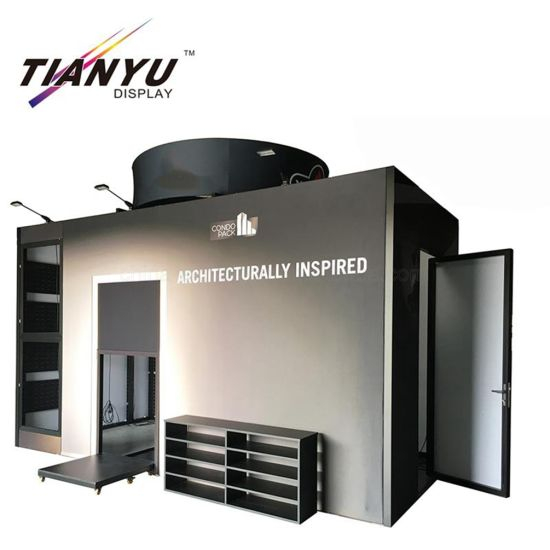 Reusable Trade Show Display Booth for Fabric Graphic in Shanghai Exhibition Booth
